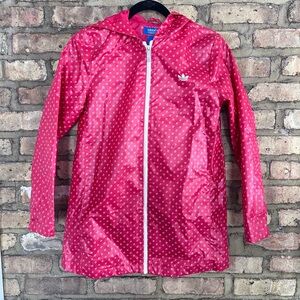 💋 Adidas Kiss Lips All Over Rain Jacket